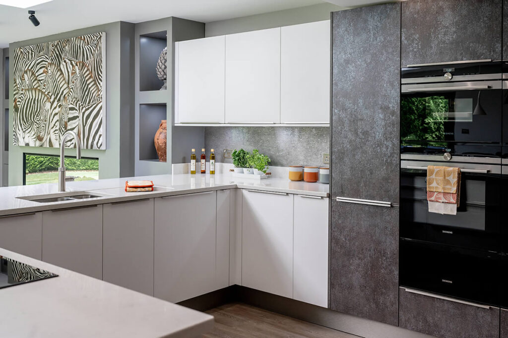 Contemporary Kitchen in Horsell, Surrey