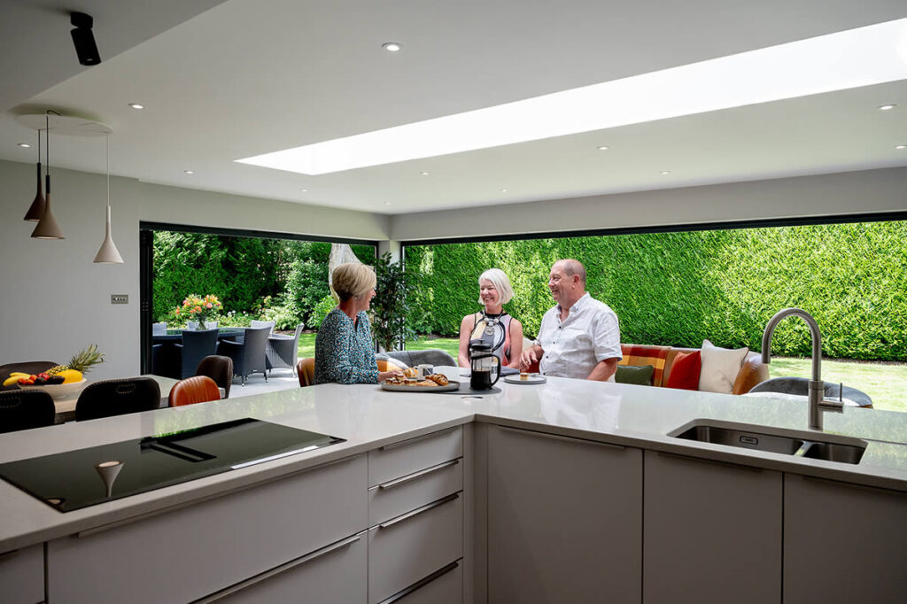 Contemporary Kitchen in Horsell, Surrey