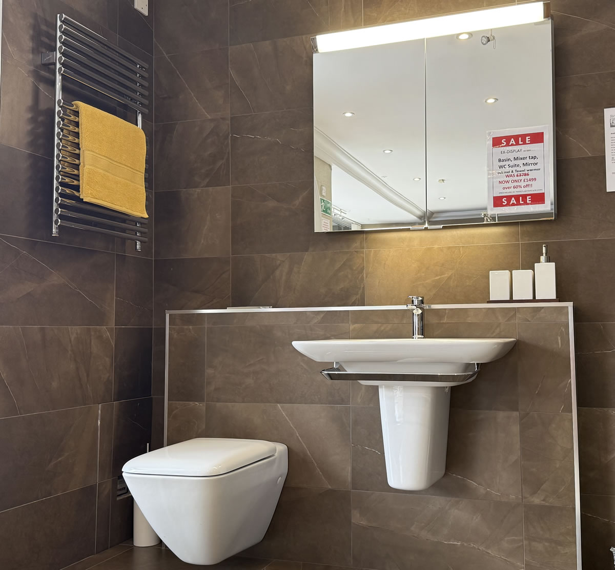 Ex-Display Bathrooms FOR SALE