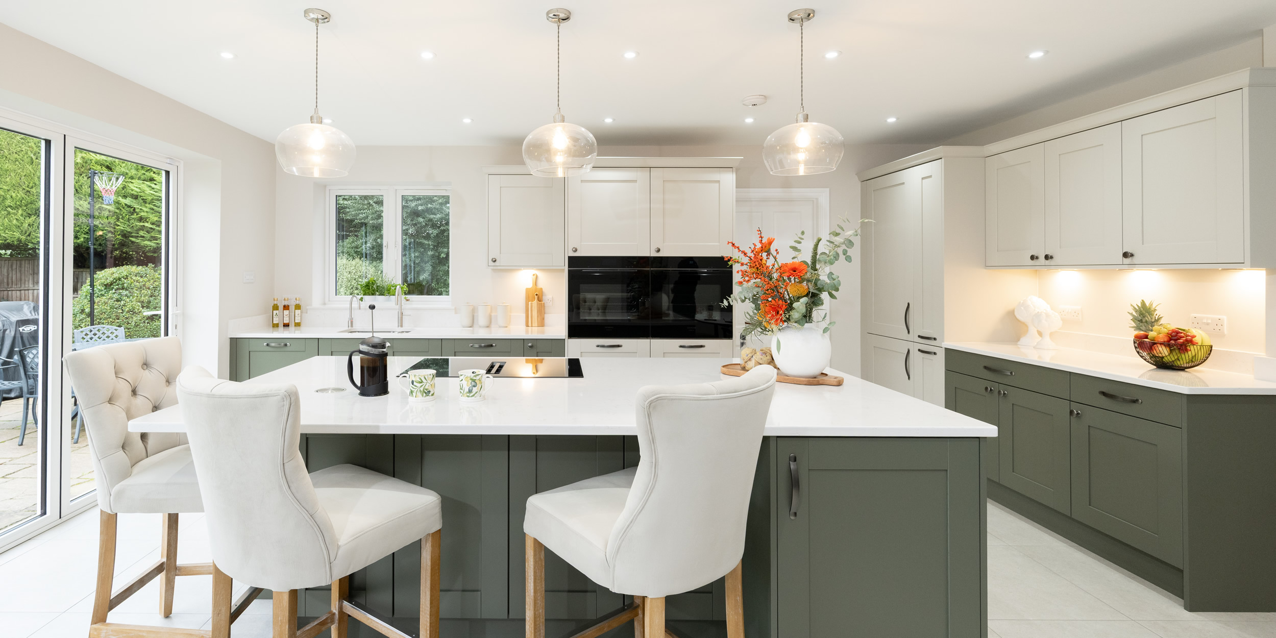Classic Painted Kitchen, Woodham