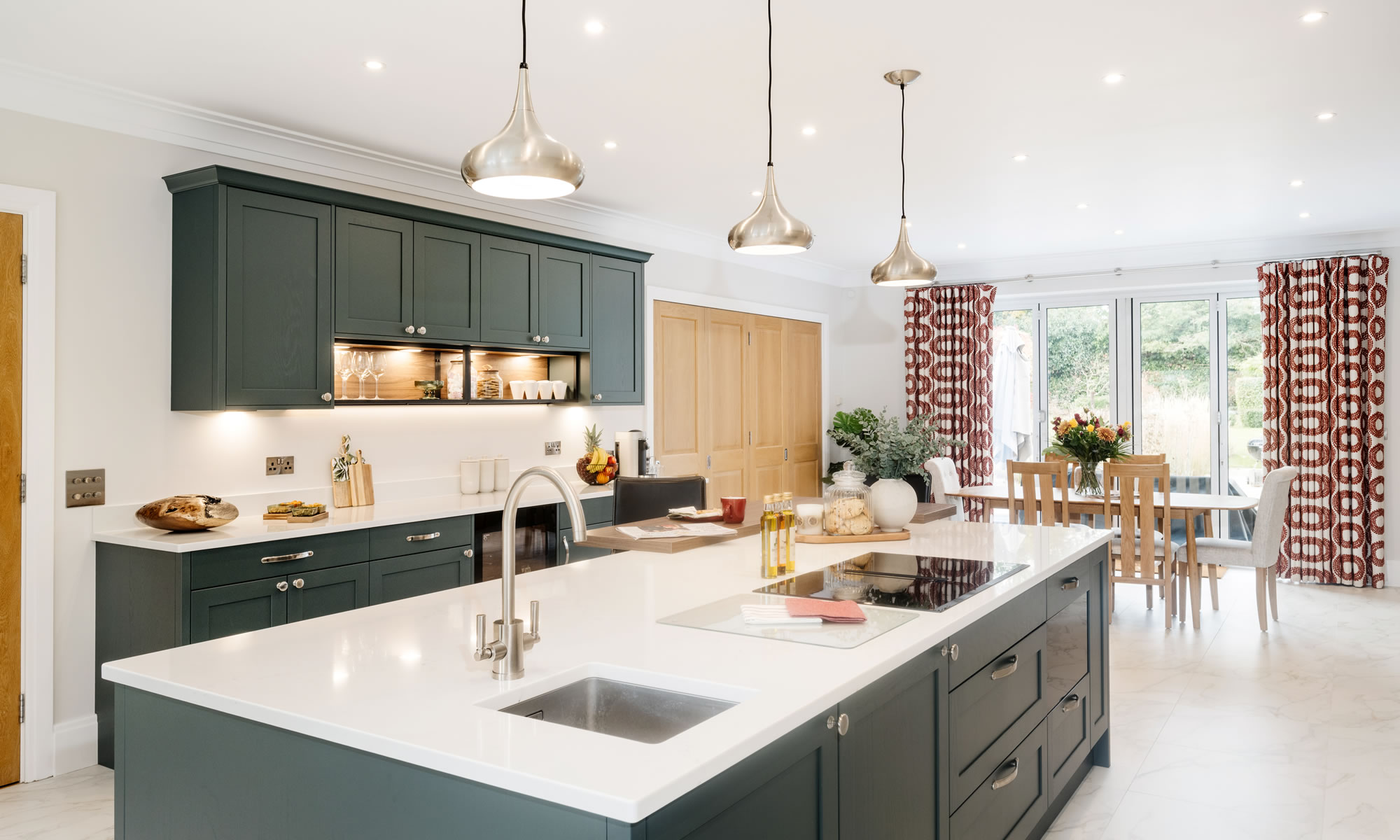 Classic Painted Kitchen, West Byfleet